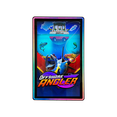ความละเอียดสูง 43 นิ้ว Gaming Infrared 4k Touch Screen ขอบข้าง LED Bezel