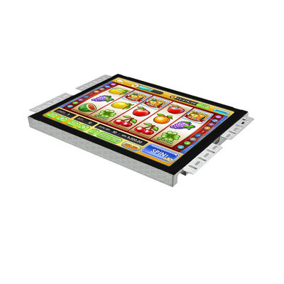15 นิ้ว IR 3M/ELO Touch Screen Gaming Monitor RS232 / USB สําหรับเครื่องเกม คิออสคิอินเทรเอคทีฟ