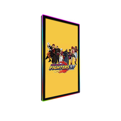 21.5' PCAP Touch Screen Gaming Monitor ด้าน LED Bar รองรับโปรโตคอล 3M/ELO Microtouch