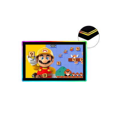 5ms 32 นิ้ว Curved Touch Screen มอนิเตอร์จอสัมผัสหลายจอสําหรับ Pot O Gold / WMS เกม