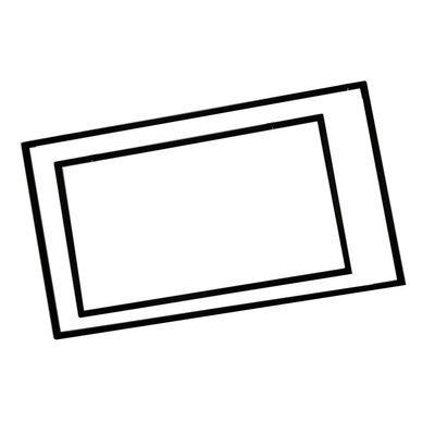 ซีเรียลหรือ USB Open Frame Infrared Touch Screen Overlay 43" สําหรับจอสัมผัส