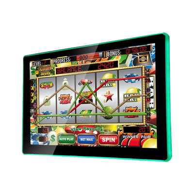 เกมการเล่นที่มีประสิทธิภาพสูง PCAP Touch Screen Side Edge LED Bezel สําหรับจอ 32 นิ้ว