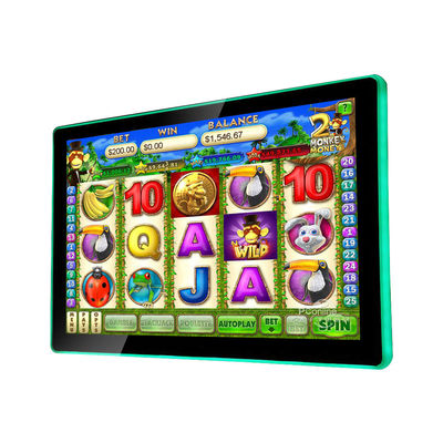 เกมการเล่นที่มีประสิทธิภาพสูง PCAP Touch Screen Side Edge LED Bezel สําหรับจอ 32 นิ้ว