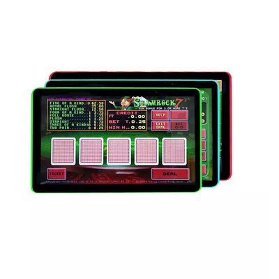 เกมส์ PCAP หน้าจอสัมผัส ขอบข้าง LED Bezel สําหรับตู้ปฏิสัมพันธ์ 27 นิ้ว