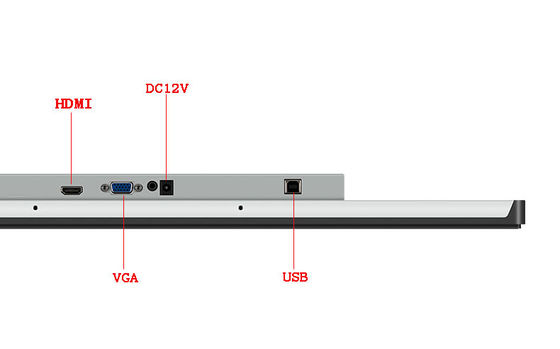 23.8inch Capacitive Touchscreen Industrial Panel Pc With 85/85/80/80 Viewing Angle Industrial PCAP Multi Touch เครื่องมือออนไลน์ที่ใช้งานในอุตสาหกรรม