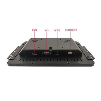 การสัมผัสทั่วไป 10.1 นิ้ว Open Frame LCD Industrial Touch Monitor กับเครื่องบินที่บริสุทธิ์