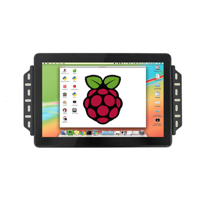 การสัมผัสทั่วไป 10.1 นิ้ว Open Frame LCD Industrial Touch Monitor กับเครื่องบินที่บริสุทธิ์