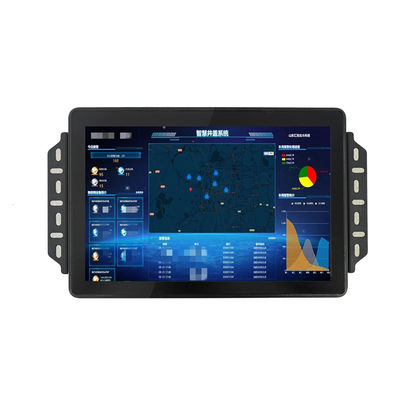 การสัมผัสทั่วไป 10.1 นิ้ว Open Frame LCD Industrial Touch Monitor กับเครื่องบินที่บริสุทธิ์