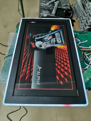 43 นิ้ว เกมส์ IR ทัช มอนิเตอร์ ขอบข้าง LED Bezel สําหรับคิออสค์และเครื่องเล่นเกมส์