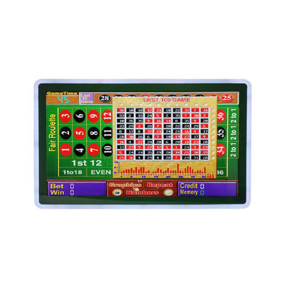 23.8 นิ้ว เครื่องเล่นเกม PCAP Touch Screen Gaming Monitor ด้าน LED Bar สีดํา 1920x1080 Led 16:9 Ips Hd-Mi 300c