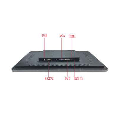 21.5 นิ้ว Led Light Multi Touch Capacitive Touchscreen กับ USB RS232 รองรับกับ 3M สําหรับเครื่องเล่นเกม