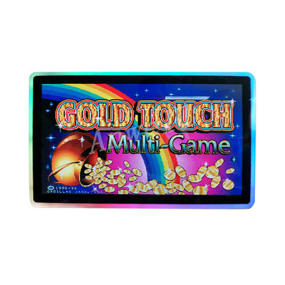 ทอง Touch Fox340s เวอร์ชั่น PCB เกมบอร์ด 110v/220v เขียว Arcadesd PCB