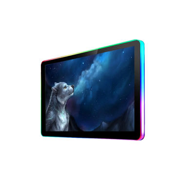 21.5 นิ้ว Led Light Multi Touch Capacitive Touchscreen กับ USB RS232 รองรับกับ 3M สําหรับเครื่องเล่นเกม