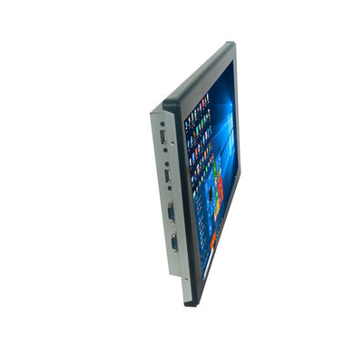 300cd/m2 15.6Inch Industrial Capacitive ทั้งหมดในหนึ่งเดียว PC Touch Screen พร้อมระบบประกอบการ Window