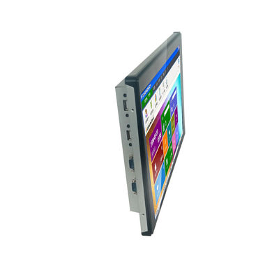 300cd/m2 15.6Inch Industrial Capacitive ทั้งหมดในหนึ่งเดียว PC Touch Screen พร้อมระบบประกอบการ Window