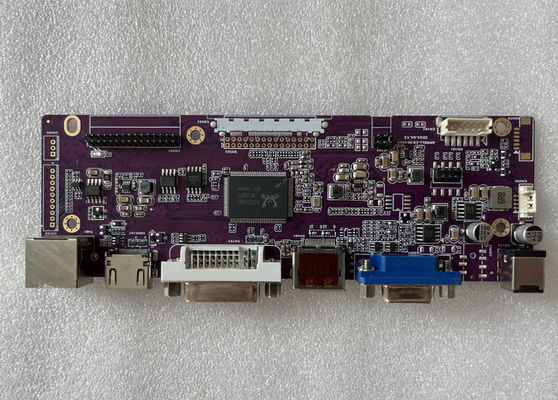บอร์ดควบคุมสัมผัส 3M ที่มีประสิทธิภาพสูง พร้อม Driver Purple KIT สําหรับเกมส์