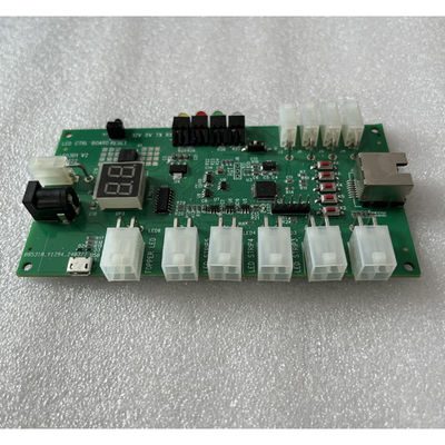 แสง LED เกมสีเขียว เครื่องควบคุมพิเศษ บอร์ด PCB ผลงานสูง