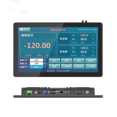 15.6" กันน้ํา ทั้งหมดในหนึ่งเดียว คอมพิวเตอร์ หน้าจอสัมผัส 1920×1080 FHD ติดผนัง