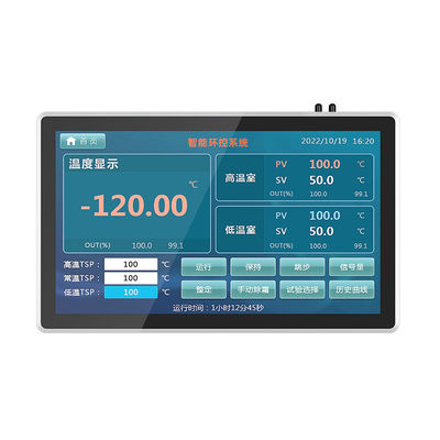 FHD Touchscreen PC ทั้งหมดในหนึ่งเดียว 15.6" 1920×1080 5ms เวลาตอบสนอง 300cd/M2