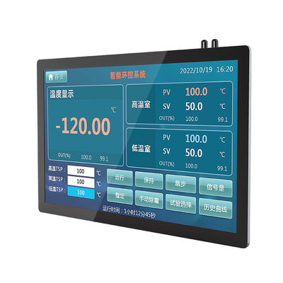 FHD Touchscreen PC ทั้งหมดในหนึ่งเดียว 15.6" 1920×1080 5ms เวลาตอบสนอง 300cd/M2