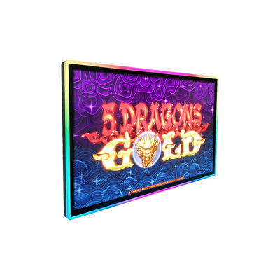 อุตสาหกรรมเกรด ด้าน Edge LED Bezel Gaming โปรเจคชั่นจอสัมผัสความจุ 23.8'