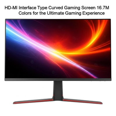 อินเตอร์เฟส HD-MI แบบจอเกมโค้ง 16.7M สีสําหรับประสบการณ์การเล่นที่ดีที่สุด